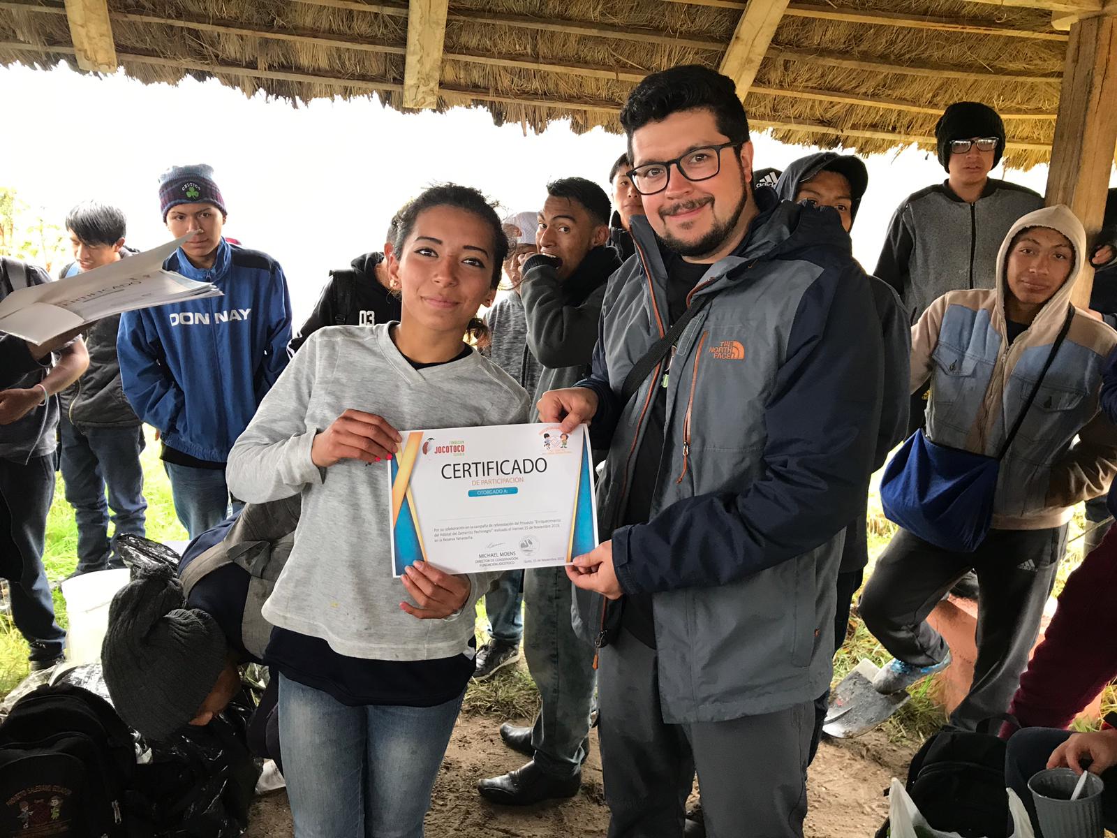 Reforestación en Yanacocha con Aves y Conservación